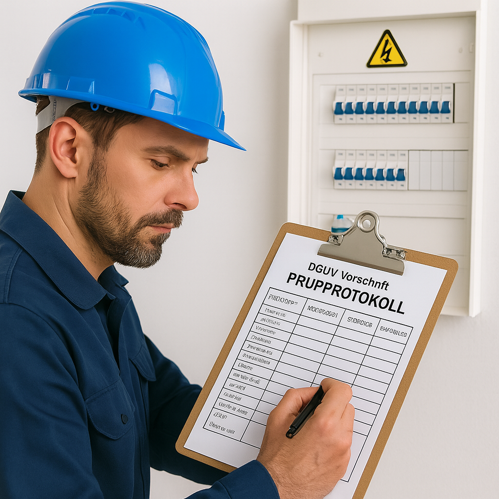 Prüfung elektrischer Anlagen nach DGUV Vorschrift